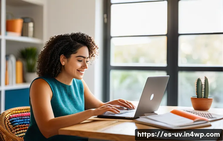 스킬 우선순위화의 모범 사례 - A modern home office scene featuring a young Hispanic professional woman prioritizing skill developm...